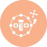 Chemicals Interactive Display Symbol vector