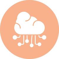 Cloud Compact App Icon vector