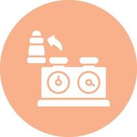Chess Clock Compact App Icon vector
