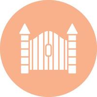 Gate Soft Color Illustration vector