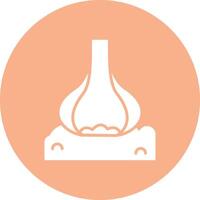 Garlic Mobile App Graphic vector