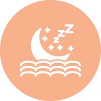 Moon Conceptual Line Work vector