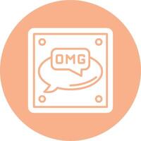 Omg Creative Interface Art vector