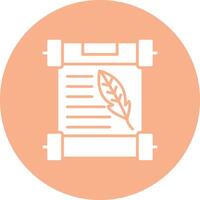Papyrus Wireframe Illustration vector