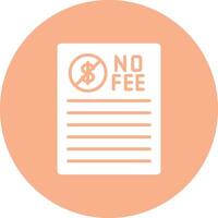 No Fee Web Ready Graphic vector
