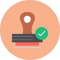 Stamp Interface Sketch Art vector