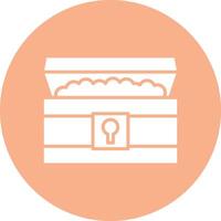 Treasure Chest Web Interface Symbol vector