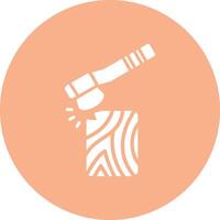 Wood Sharp Edge Symbol vector