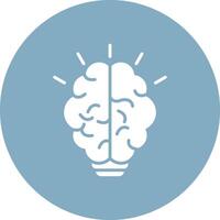 Brainstorm Clean Grid Icon vector