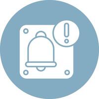 Bell Clean Web Element vector