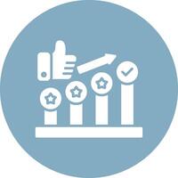 Mission Accomplished Handcrafted Digital Icon vector
