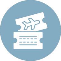Ticket Shadowed Icon Style vector