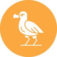 Albatross Conceptual Line Work vector