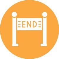 End Stylish App Element vector