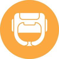 Helmet Graphic Interface Asset vector