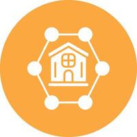 Network Smooth Gradient Icon vector