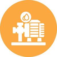 Water Pump Frame Icon vector