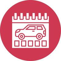 Calendar Modular UI Graphic vector