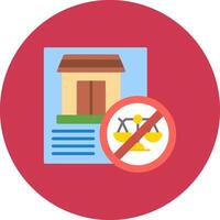Illegal Business Interface Asset vector