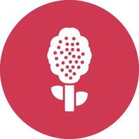 Hyacinth Line Style Symbol vector