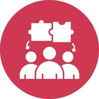 Skills Mono Icon Symbol vector