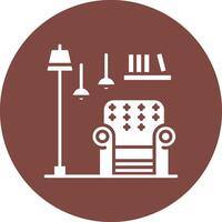 Armchair Contrast Art vector