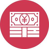 Yen Functional Flat Style vector
