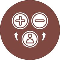 Attitude Frame Icon vector
