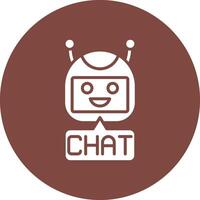 Bot Functional Icon Art vector