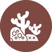Coral Reef Pixel Perfect Design vector