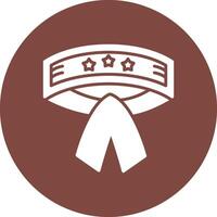 Headband Sharp Edge Symbol vector