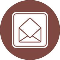 Open Mail UI Concept Symbol vector