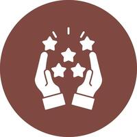 Star Modern App Icon vector