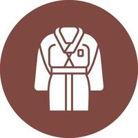 Robe Dark Theme Element vector