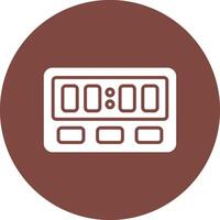 Timer Coded Design Graphic vector