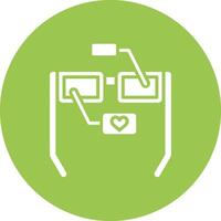 Augmented Reality Smart UI Graphic vector
