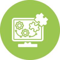 Integration Conceptual Line Work vector