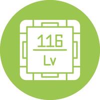 Livermorium Minimal Concept Visual vector