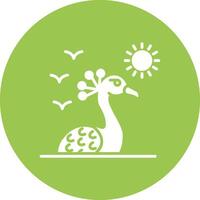 Peacock Simple Motion Design vector