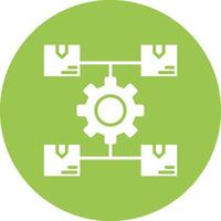 Product Management Line Style Symbol vector