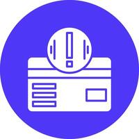 Credit Card Vibrant UI Element vector
