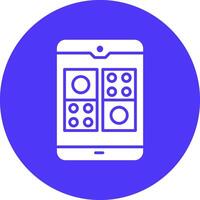 Domino Stylized Tech Element vector
