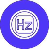 Frequency Meter Interactive Icon Badge vector
