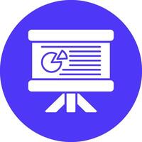 Presentation Lined UI Illustration vector