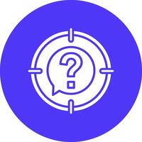 Target Artistic UI Symbol vector