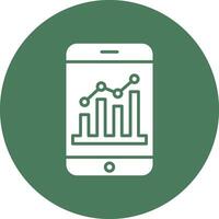Analytics Bright Flat Element vector