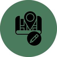 Edit Map Compact App Icon vector