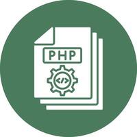 Php Line Style Symbol vector