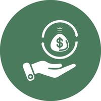 Return On Investment Smart UI Graphic vector