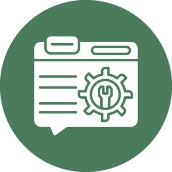 Technical Support Simple Motion Design vector